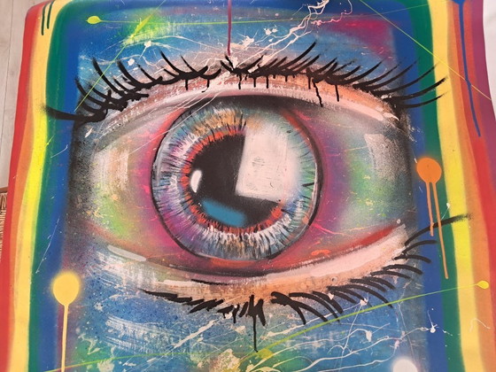 Image 1 of JUVENTUD - El Gran Observador - Lienzo del artista
