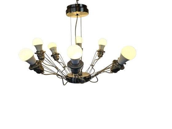 Image 1 of Lumina - Design Yaacov Kauffman - Modell Matrix - Pendelleuchte - 90S