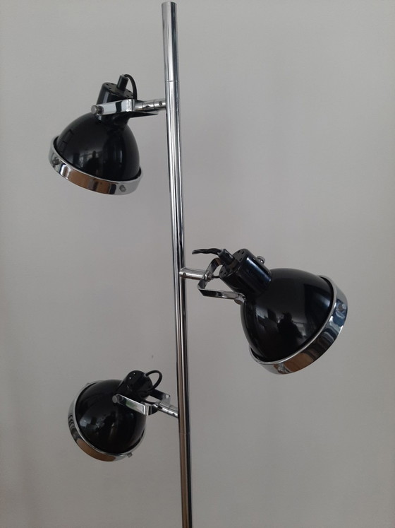 Lampadaire vintage Sey Lumière - Français – Métal, Chrome (photo 5 of 8)