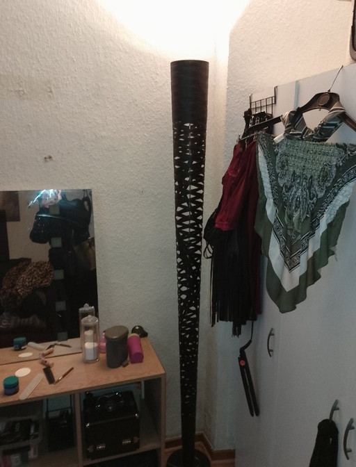 Foscarini - Lampada da terra TRESS STILO, nera