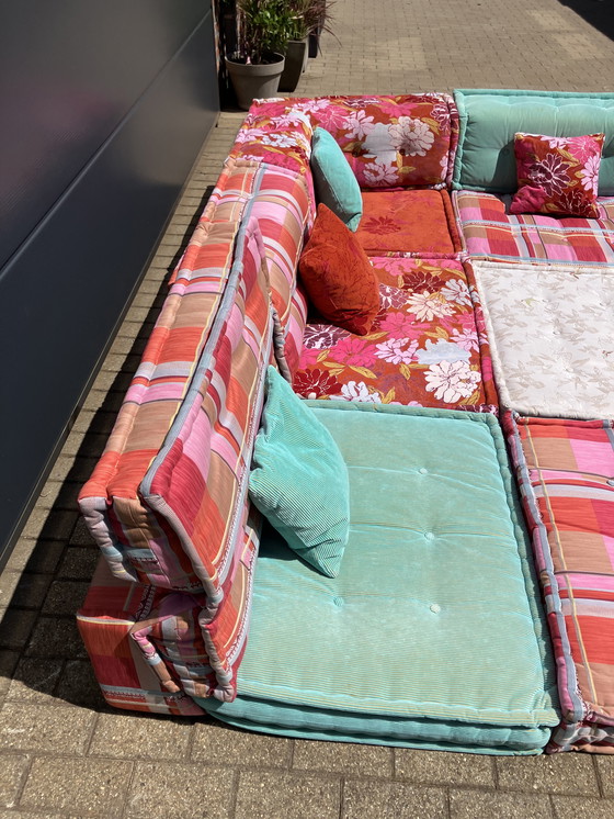 Image 1 of Roche Bobois Mah Jong Kenzo Takada 10 elements, 4 cushions TOP state!!!