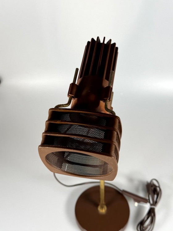 60s 70s Table Lamp Desk Lamp Space Age Design Metal Plastic (photo 11 of 13)