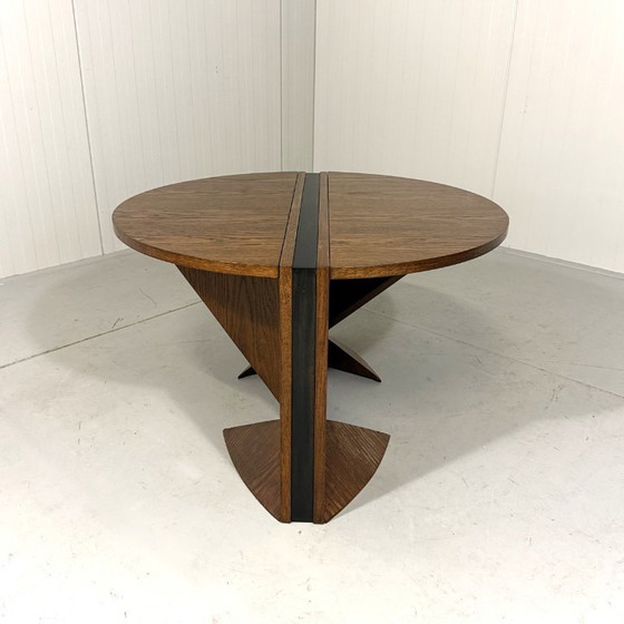 Image 1 of Art Deco architectural folding coffee table