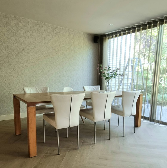 Image 1 of Leolux table Vivre 573 Maple 240x100cm