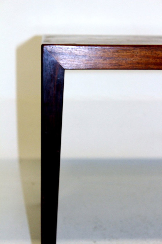 Rosewood Coffee Table by Severin Hansen, Denmark, 1960s, Haslev, Scandinavian (photo 3 of 4)
