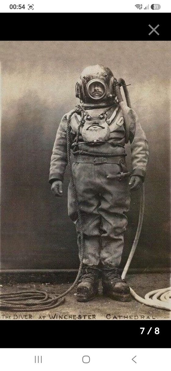 Casco da palombaro Mark V Morse – XXL – Ottone, acciaio e – Artisan, Oggetti decorativi, Metallo, Altro (photo 6 of 6)