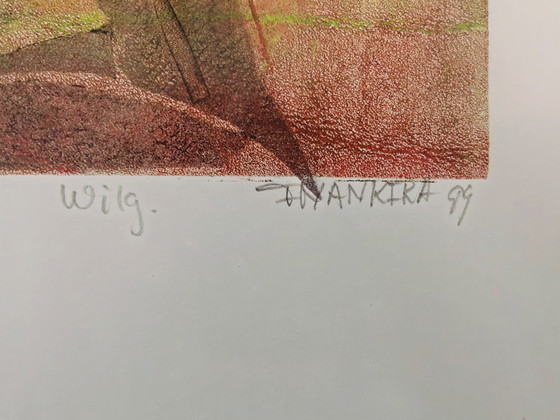 Image 1 of INANKIRA (Harry Ravers, 1951) — "Willow" — Materialdruck, 1999