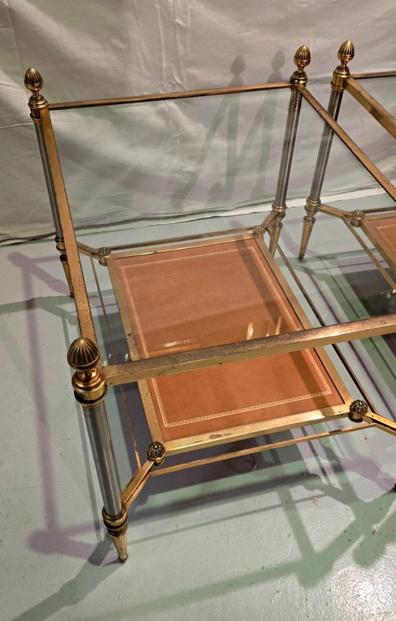 Image 1 of Ein Paar Beistelltische, die Maison Jansen zugeschrieben werden, ca. 1950–1960