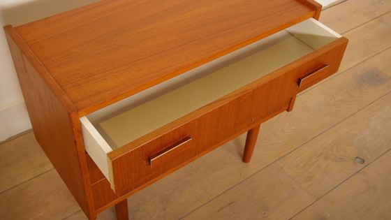 Image 1 of Vintage chest of drawers | 3 drawers | Bedside table