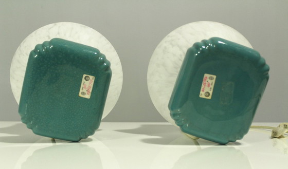 Image 1 of Nachtkastje Lampen, Set van 2, 1970