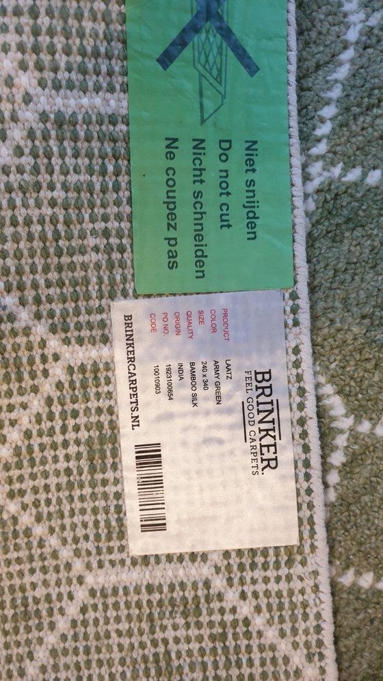 Image 1 of Rug from Brinker, Laatz army green