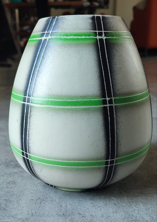 Vase Fayencerie Saint Clément Frankreich