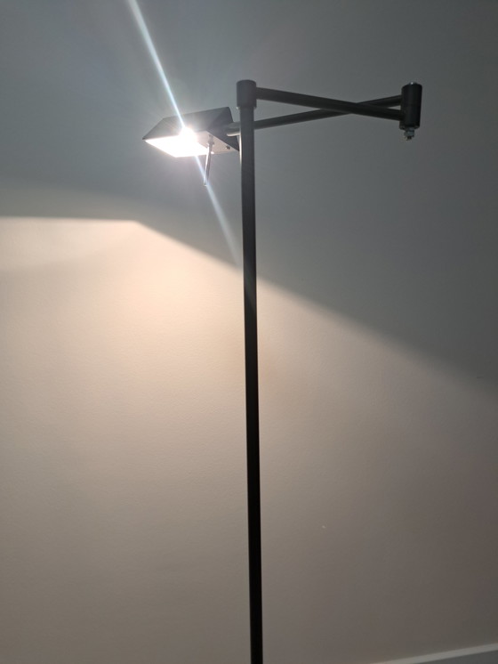 Image 1 of Lampada da terra vintage Soelken, lampada da lettura notarile anni '70