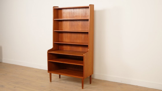 Image 1 of Bibliothèque vintage | Armoire murale | Teck | Années 1960