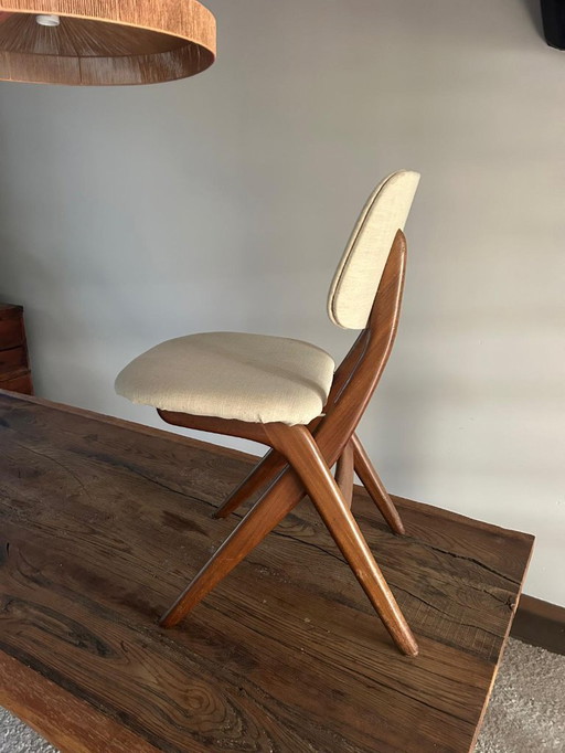 Chaise à ciseaux Louis van Teeffelen