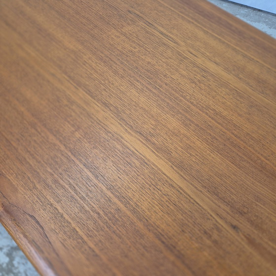 Image 1 of Table basse vintage danoise en teck H.W. Klein, Bramin, XXL années 60