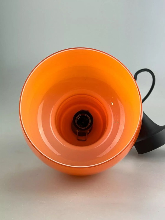 Image 1 of Lampada a sospensione Peill &amp; Putzler anni '60 e '70, lampada da soffitto in vetro, lampada di design spaziale