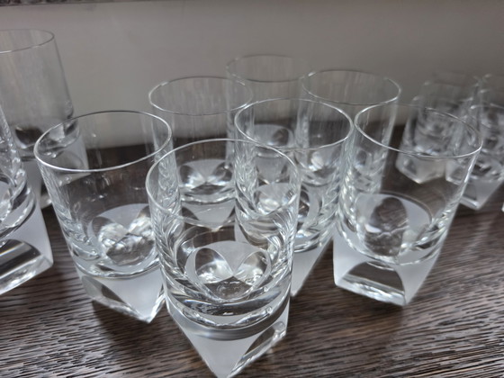 Set mit 27 Rosenthal Studio-Line „Skal“-Gläsern von Bjørn Wiinblad – Gläser & Karaffe, Crystal (photo 4 of 10)