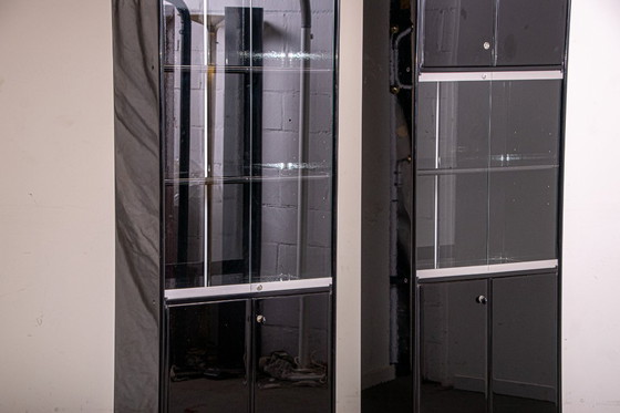 Image 1 of Set di librerie Olinto disegnate da Kazuhide Takahama per B&B Italia circa. 1980