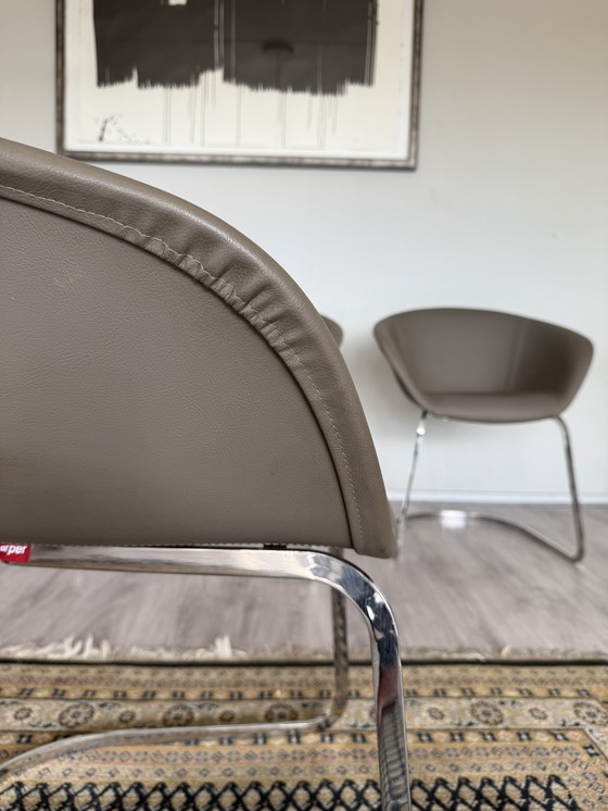 Image 1 of 4x Chaise Arper Duna Design by Lievore Altherr Molina, ca2014