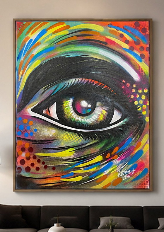 Image 1 of YOUTHONE - Neon Vision - Artist Canvas