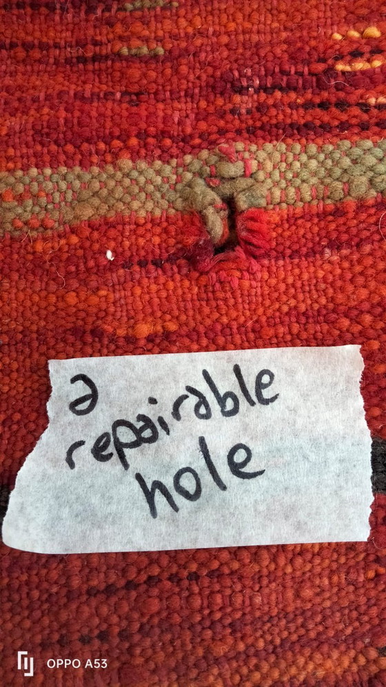 Image 1 of Handgeknoopt Berber kleed wol 159x135cm