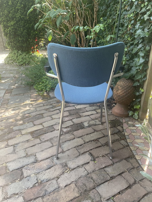 Ensemble de 6 chaises Gebr. de Wit avec accoudoirs