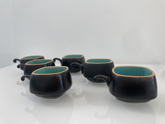 Image 1 of Ensemble de six tasses à thé japonaises modernes