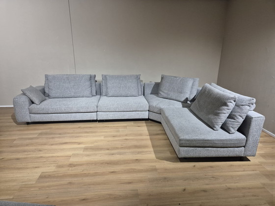 Image 1 of Passe Partout Zola - Corner sofa - 4 elements - Gray - Fabric - Design