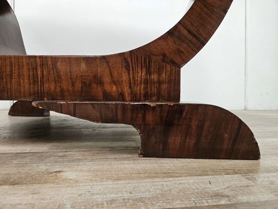 Art Decò Dining Table in Walnut Burl, 1940 – Wood (photo 21 of 21)