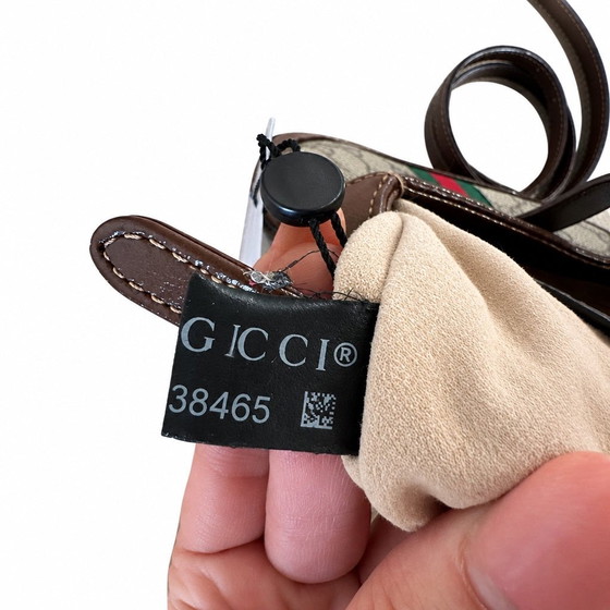 Gucci Jackie mini 1961 Shoulder Bag - Authentic Very good condition GG Supreme – Top handle bags, Leather (photo 6 of 14)