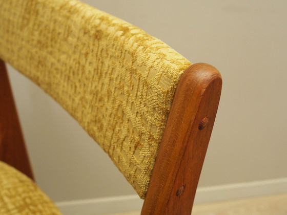 Image 1 of Satz von sechs Stühlen aus Teakholz, Dänisches Design, 1970er Jahre, Produktion: Dänemark