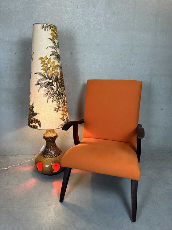 Image 1 of Vintage West Germany Fat Lava Floor Lamp - Bay Keramik