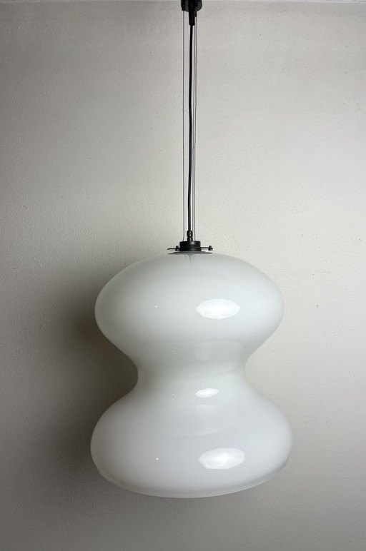 XL Vintage Space Aga Opaline Design Pendant Lamp