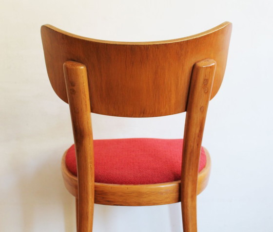 Image 1 of Juego de cuatro sillas de comedor Thonet, finales de la década de 1940