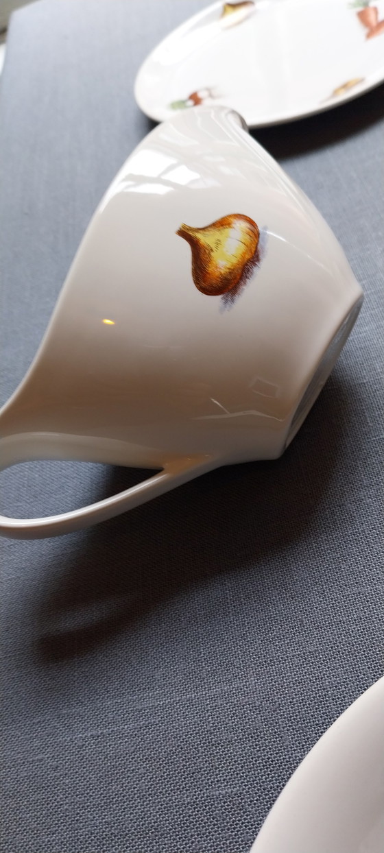 Image 1 of Villeroy & Boch VILBOFOUR (1960) – eine neue Zeitkapsel – 15-teiliges Set in Museumszustand (NOS) – inkl. legendärer Kochtopf