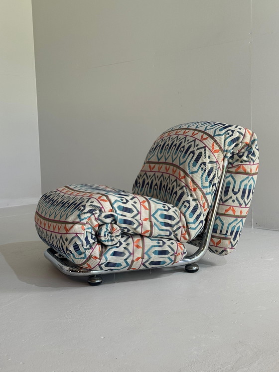 Image 1 of Verchromte italienische Loungesessel