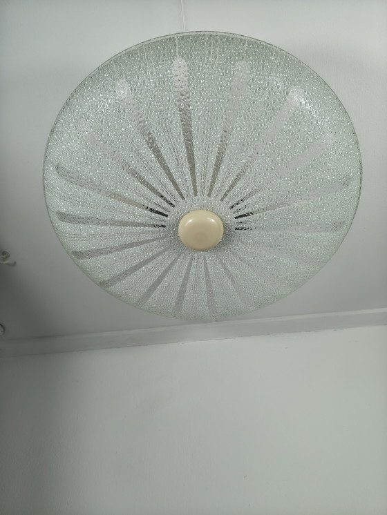 Image 1 of Vintage plafondlamp 2 fittingen