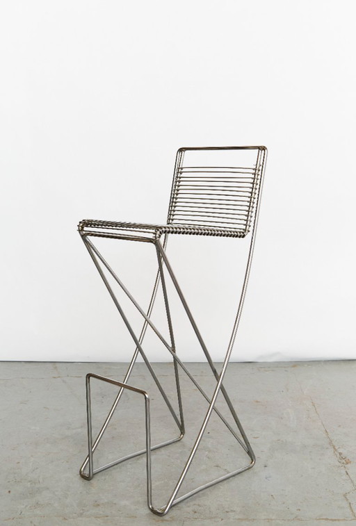 Till Behrens Kreuzschinger Bar Stool for Schublach