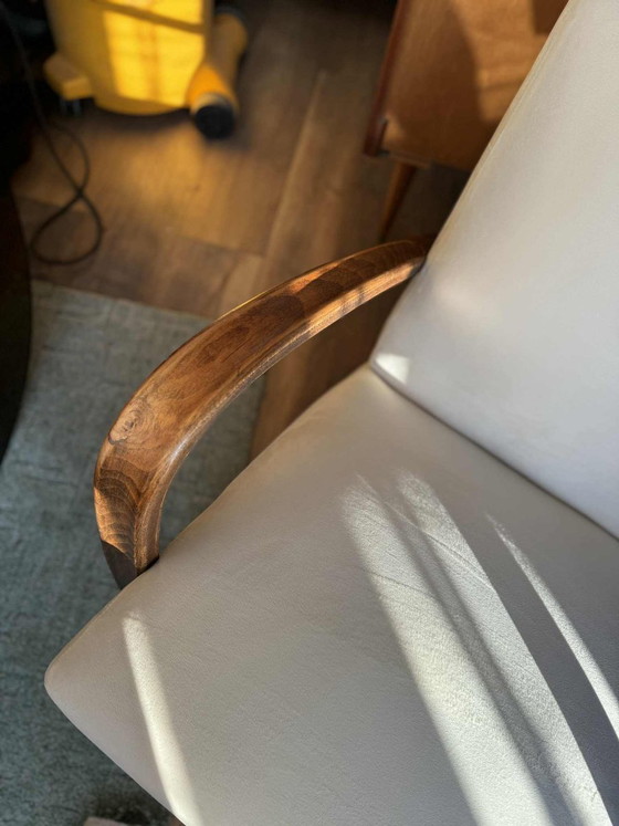Model H 269 Lounge Chair from Jindrich Halabala, 1930s – Armchairs, Velvet (photo 4 of 9)