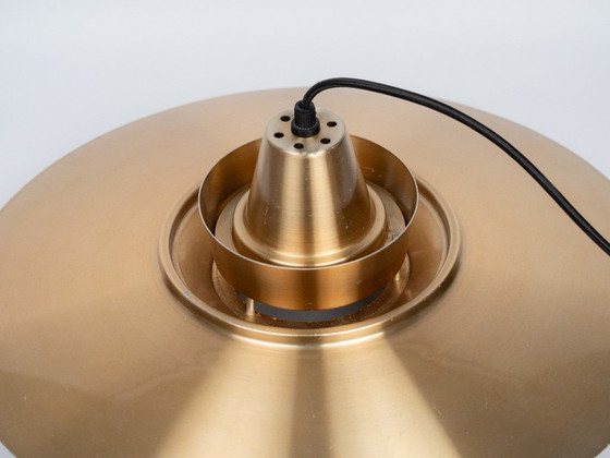 Coppia di 2 lampade a sospensione vintage danesi Superlight di David Mogensen – Alluminio (photo 15 of 18)