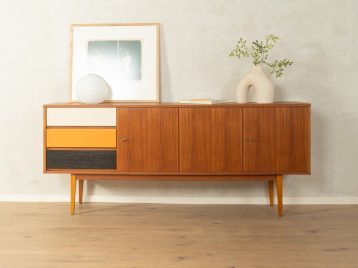 Sideboard aus der Mitte des 20. Jahrhunderts der 1960er Jahre – dressoirs, Metal, Wood (photo 2 of 10)