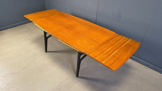 Image 1 of Mid century italian extendable dining table, 1950s 