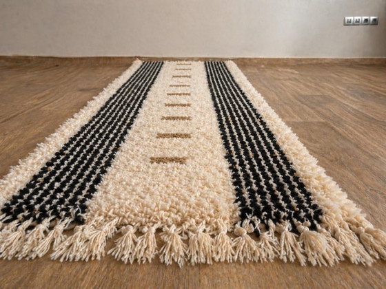 Image 1 of Alfombra de pasillo hecha a mano de 300 cm x 100 cm.