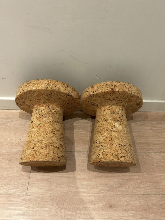 2x Vitra Cork Family Cork Side Table (photo 3 of 6)