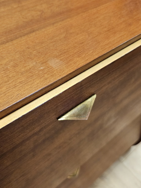 Image 1 of Meuble à chaussures vintage, meuble d'entrée, meuble de couloir, meuble à chaussures