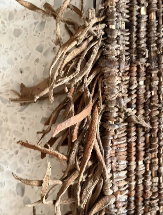 Tuareg Kleed Leer Riet Rattan Groot – Vloerkleden en tapijten, Bamboo, Leather (photo 8 of 15)