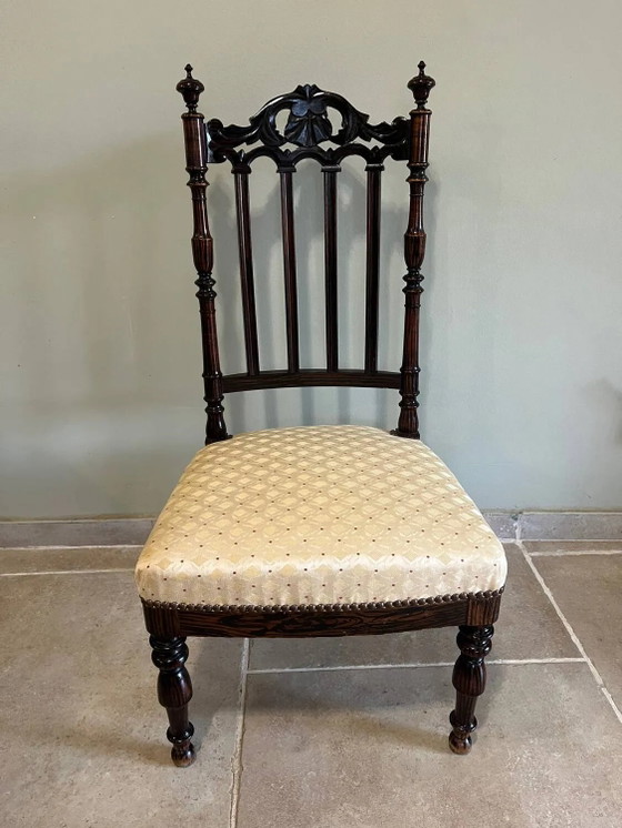 Poltrona in stile Napoleone III – Sedie da camera, Wood (photo 21 of 21)