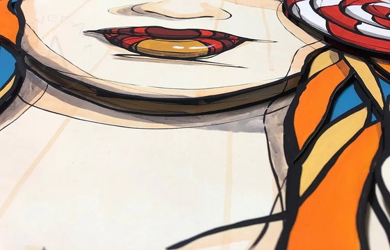 Image 1 of El Bocho - Lollipop - 3D-Konstruktion - Handsigniert