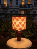 Cordless Scheurich table lamp with firefish